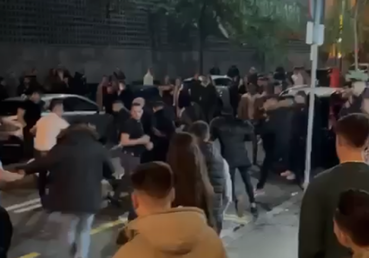 El Nuevo V Deo De La Pelea En La Salida De La Discoteca Moma De Bilbao